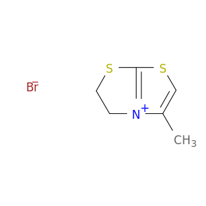 Thiazolo[2,3-b]thiazolium, 2,3-dihydro-5-methyl-, bromide