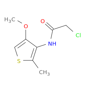 Acetamide, 2-chloro-N-(4-methoxy-2-methyl-3-thienyl)-