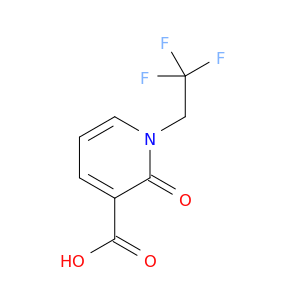 2-oxo-1-(2,2,2-trifluoroethyl)-1,2-dihydropyridine-3-carboxylic acid