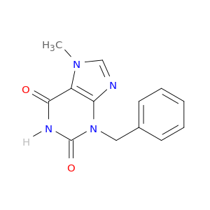 1H-Purine-2,6-dione, 3,7-dihydro-7-methyl-3-(phenylmethyl)-