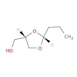 1,3-Dioxolane-4-methanol, 2-propyl-, cis-