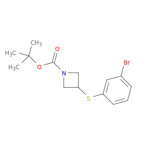 1-BOC-3-(3-BROMO-PHENYLSULFANYL)-AZETIDINE