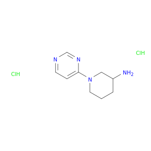 3-哌啶胺,1-(4-嘧啶基)-,盐酸盐(1：2)
