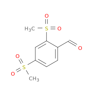 苯甲醛,2,4-双(甲基磺酰基)-