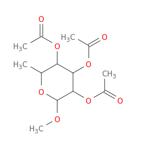 (3,5-diacetyloxy-2-methoxy-6-methyl-oxan-4-yl) acetate