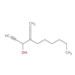 1-Decyn-3-ol, 4-ethenylidene-