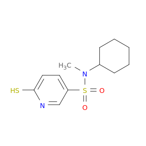 N-环己基-1,6-二氢-N-甲基-6-硫代氧基-3-吡啶胺