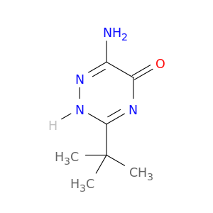 1,2,4-Triazin-5(2H)-one, 6-amino-3-(1,1-dimethylethyl)-