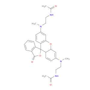 N,N'-Bis[2-(acetamido)ethyl]-N,N'-dimethylrhodamine