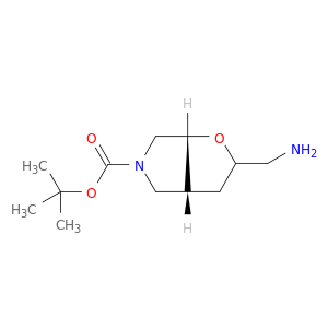 (3AR,6AR)-REL-2-(氨基甲基)六氢-5H-呋喃并[2,3-C]吡咯-5-羧酸叔丁酯