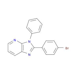 3H-Imidazo[4,5-b]pyridine, 2-(4-bromophenyl)-3-phenyl-