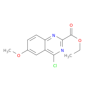 4-氯-6-甲氧基-2-喹唑烷羧酸乙酯