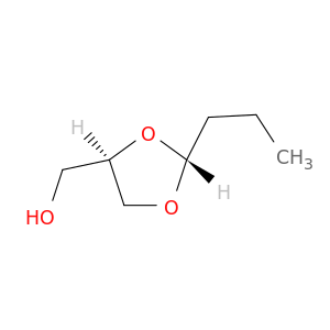 1,3-Dioxolane-4-methanol, 2-propyl-, trans-