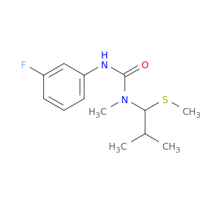 Urea, N'-(3-fluorophenyl)-N-methyl-N-[2-methyl-1-(methylthio)propyl]-
