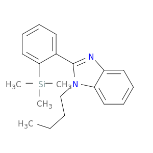 1H-Benzimidazole, 1-butyl-2-[2-(trimethylsilyl)phenyl]-