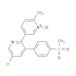 5-氯-6'-甲基-3-(4-(甲基磺酰基)苯基)-[2,3'-联吡啶]1'-氧化物