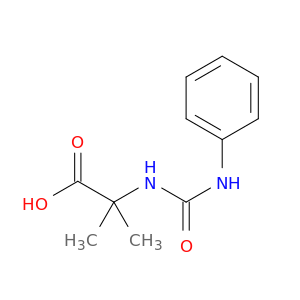 2-Methyl-2-[(phenylcarbamoyl)amino]propanoic Acid