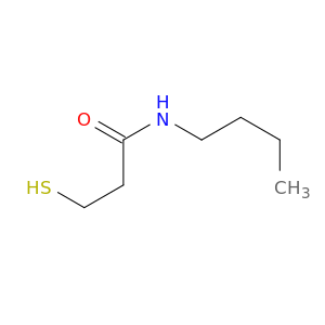 Propanamide, N-butyl-3-mercapto-