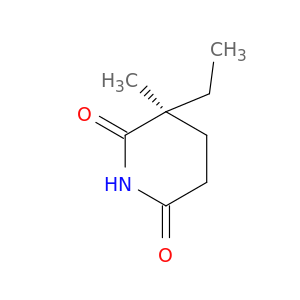 2,6-Piperidinedione, 3-ethyl-3-methyl-, (S)-