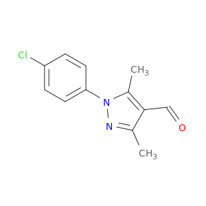 1-(4-Chlorophenyl)-3,5-dimethyl-1H-pyrazole-4-carbaldehyde