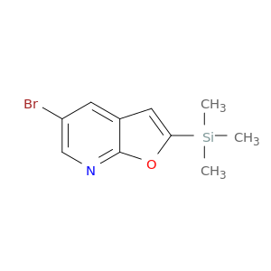 5-溴-2-(三甲基甲硅烷基)呋喃[2,3-B]吡啶