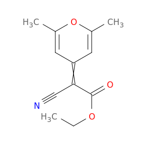 Acetic acid, cyano(2,6-dimethyl-4H-pyran-4-ylidene)-, ethyl ester