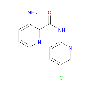 2-Pyridinecarboxamide, 3-amino-N-(5-chloro-2-pyridinyl)-