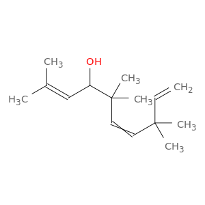 2,6,9-Decatrien-4-ol, 2,5,5,8,8-pentamethyl-