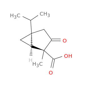 Bicyclo[3.1.0]hexane-2-carboxylicacid, 2-methyl-5-(1-methylethyl)-3-oxo-, (1S,2S,5S)-