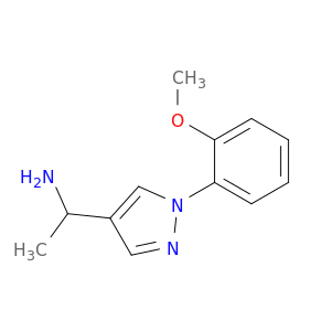 {1-[1-(2-甲氧苯基)-1H-吡唑-4-基]乙基}胺