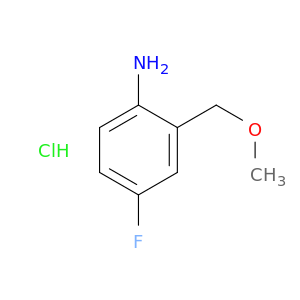 4-fluoro-2-(methoxymethyl)aniline hydrochloride