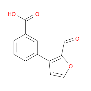 3-(2-甲酰基-3-呋喃基)苯甲酸