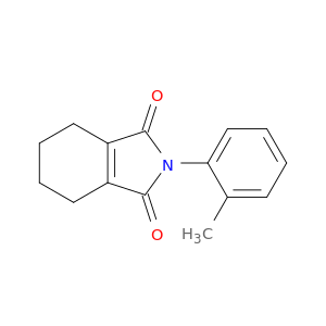 1H-Isoindole-1,3(2H)-dione, 4,5,6,7-tetrahydro-2-(2-methylphenyl)-