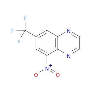 Quinoxaline, 5-nitro-7-(trifluoromethyl)-
