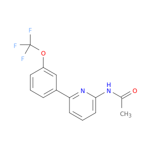 Acetamide, N-[6-[3-(trifluoromethoxy)phenyl]-2-pyridinyl]-