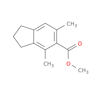 1H-Indene-5-carboxylic acid, 2,3-dihydro-4,6-dimethyl-, methyl ester