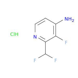 2-(二氟甲基)-3-氟吡啶-4-胺盐酸盐