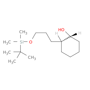 Cyclohexanol, 2-[3-[[(1,1-dimethylethyl)dimethylsilyl]oxy]propyl]-, cis-