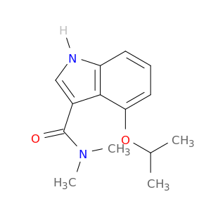 1H-Indole-3-carboxamide, N,N-dimethyl-4-(1-methylethoxy)-