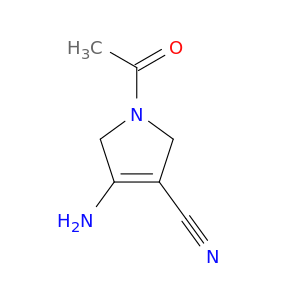 1-乙酰基-4-氨基-2,5-二氢-1H-吡咯-3-甲腈