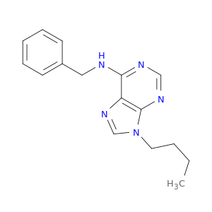 9H-Purin-6-amine, 9-butyl-N-(phenylmethyl)-