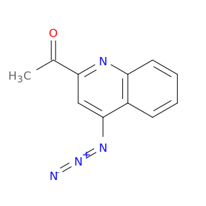 Ethanone, 1-(4-azido-2-quinolinyl)-