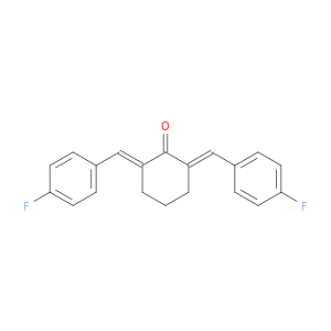 (2E,6E)-2,6-双(4-氟亚苄基)环己酮