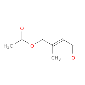 2-Butenal, 4-(acetyloxy)-3-methyl-, (E)-
