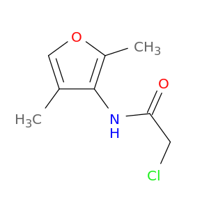 Acetamide, 2-chloro-N-(2,4-dimethyl-3-furanyl)-