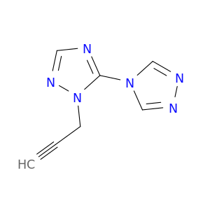 1H-1,2,4-Triazole, 1-(2-propynyl)-5-(4H-1,2,4-triazol-4-yl)-
