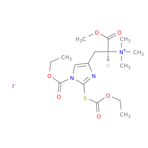 N(Im)-Ethoxycarbonyl-S-ethoxycarbonyl L-Ergothioneine Methyl Ester Iodide