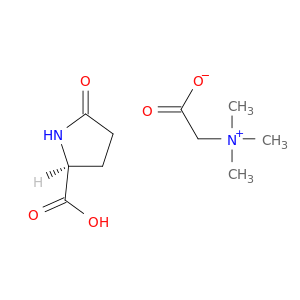 L-脯氨酸,5-氧代-,离子(1-),1-羧基-N,N,N-三甲基甲烷氨基