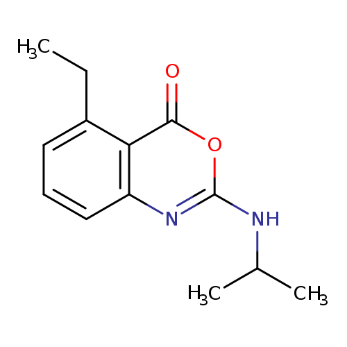 4H-3,1-Benzoxazin-4-one, 5-ethyl-2-[(1-methylethyl)amino]-