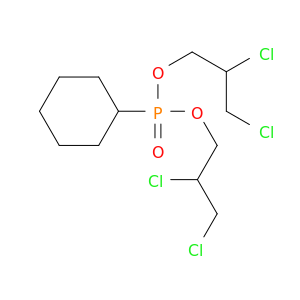 Phosphonic acid, cyclohexyl-, bis(2,3-dichloropropyl) ester